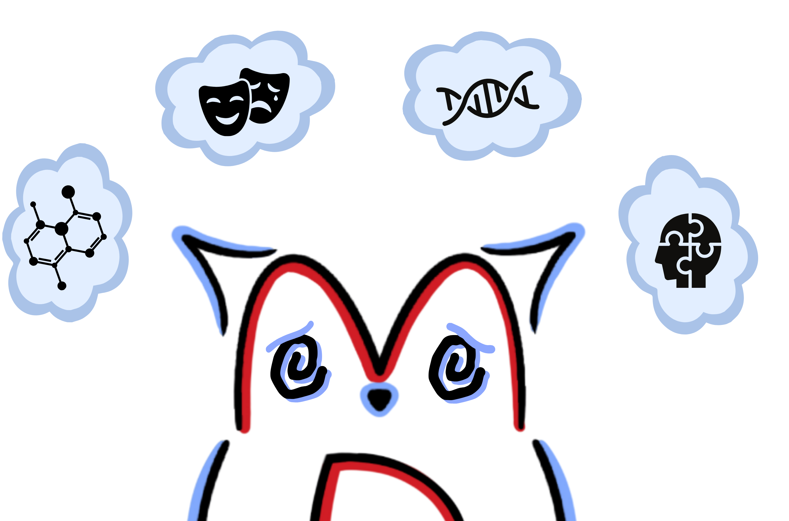 Owl with MCAT section symbols